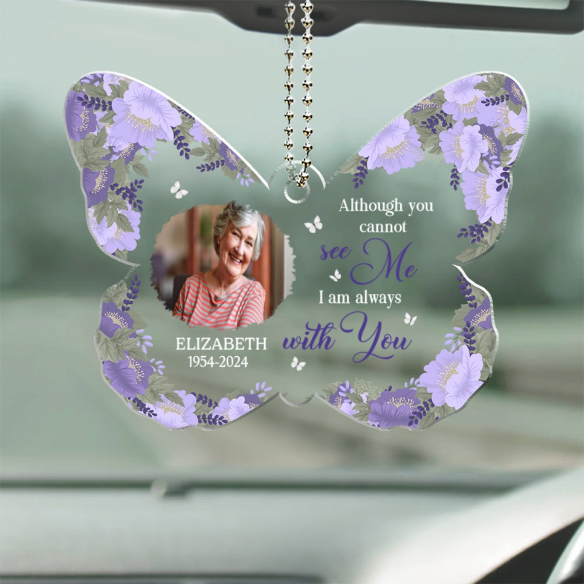 I Am Always With You - Personalized Car Ornament