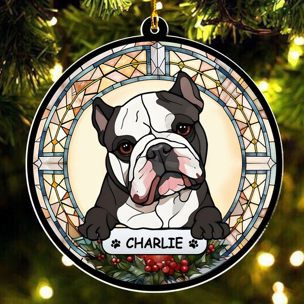 Custom Keepsake Christmas Ornament •  Cheerful Christmas - Personalized Acrylic Ornament