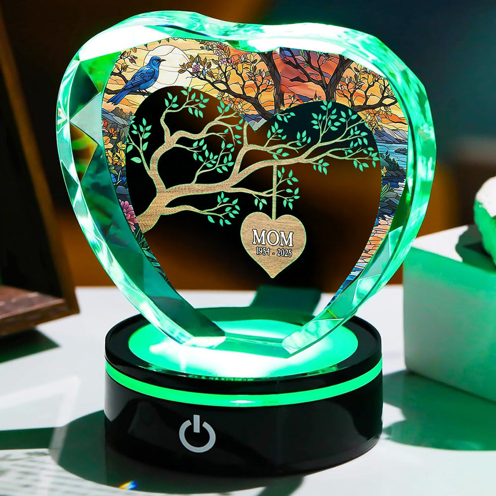 In Heaven - Personalized Crystal Led Light