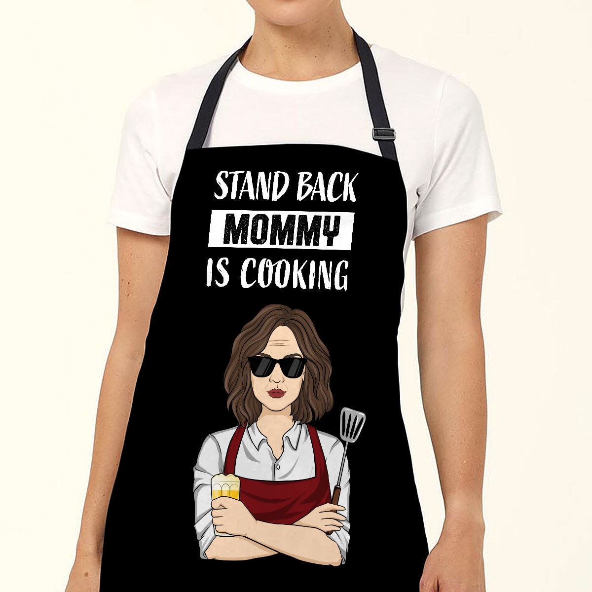 Mommy Is Cooking Step Away - Personalized Apron