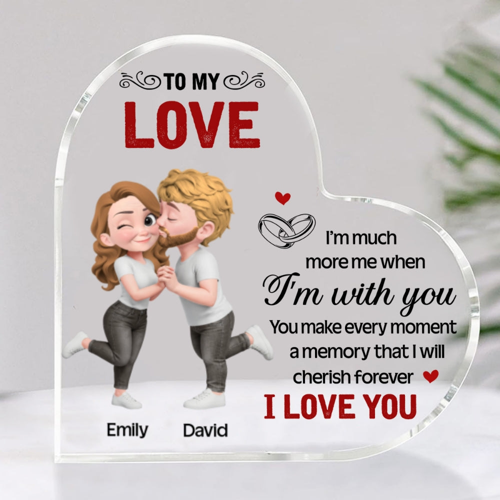 Custom Couple's Decor, Anniversary & Wedding Gift • You Make Life Beautiful Always - Personalized Acrylic Plaque