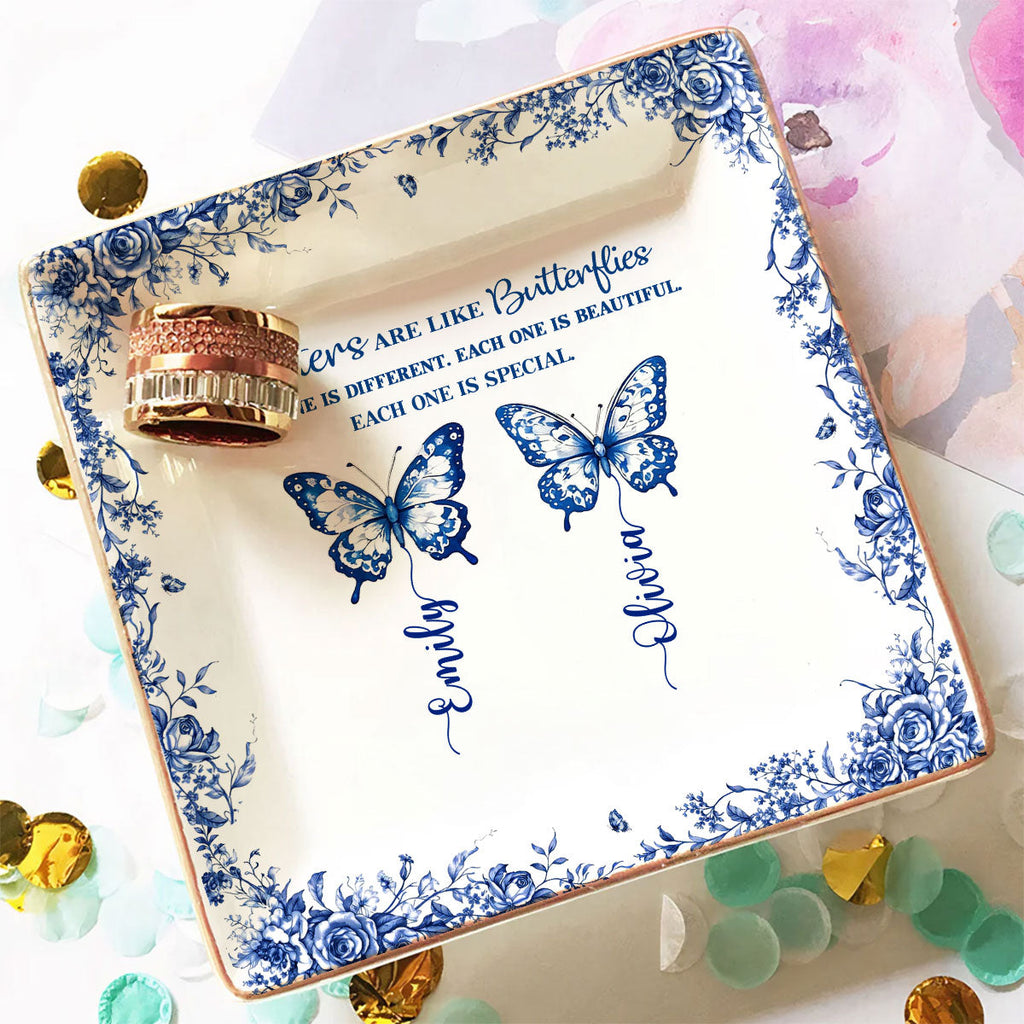 Custom Trinket Dish Gift for Friend, for Soul Sister • Each One Is Special - Personalized Jewelry Dish