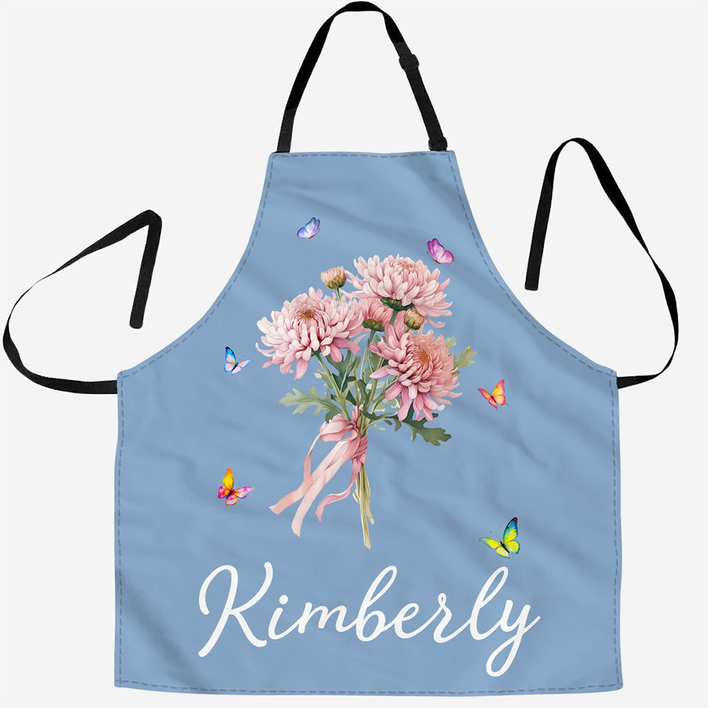 Beautiful Flower - Personalized Apron