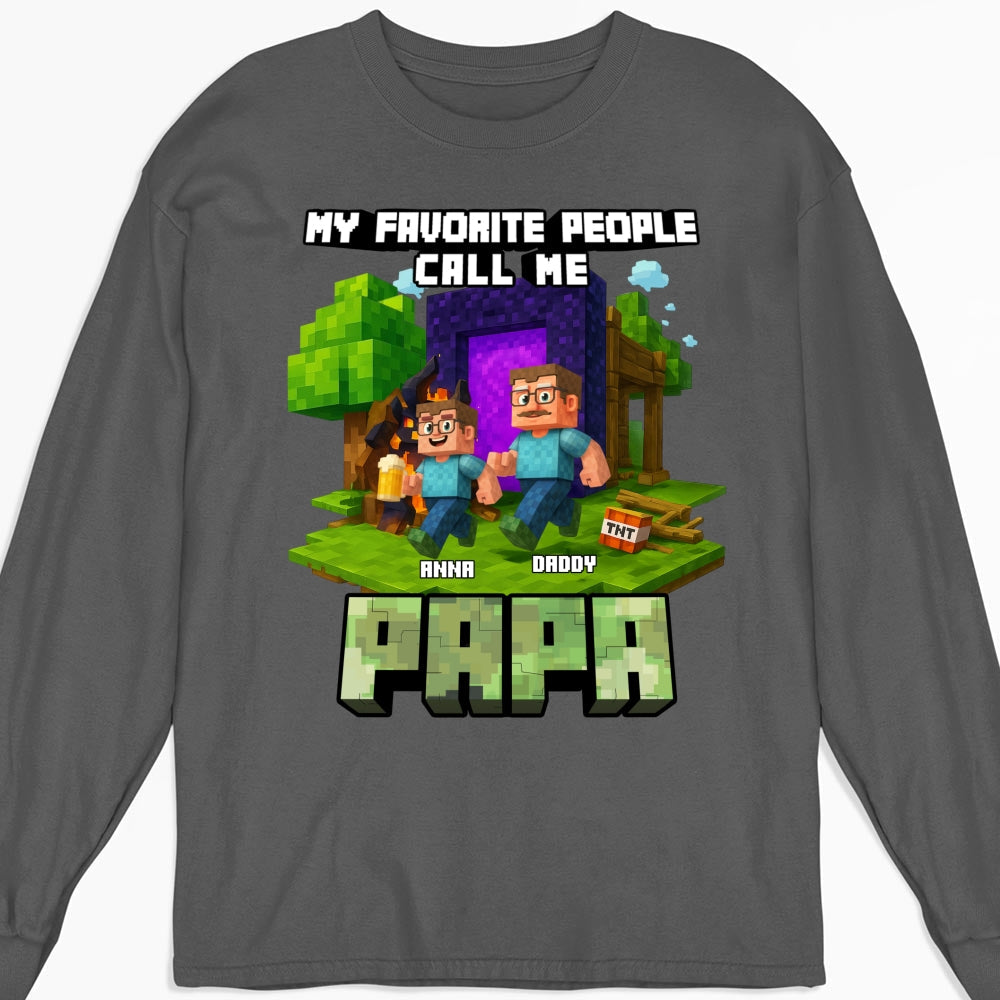 Custom Father's Day, Special Gift for Dad & Grandpa • Awesome Man Of Us - Personalized Shirt