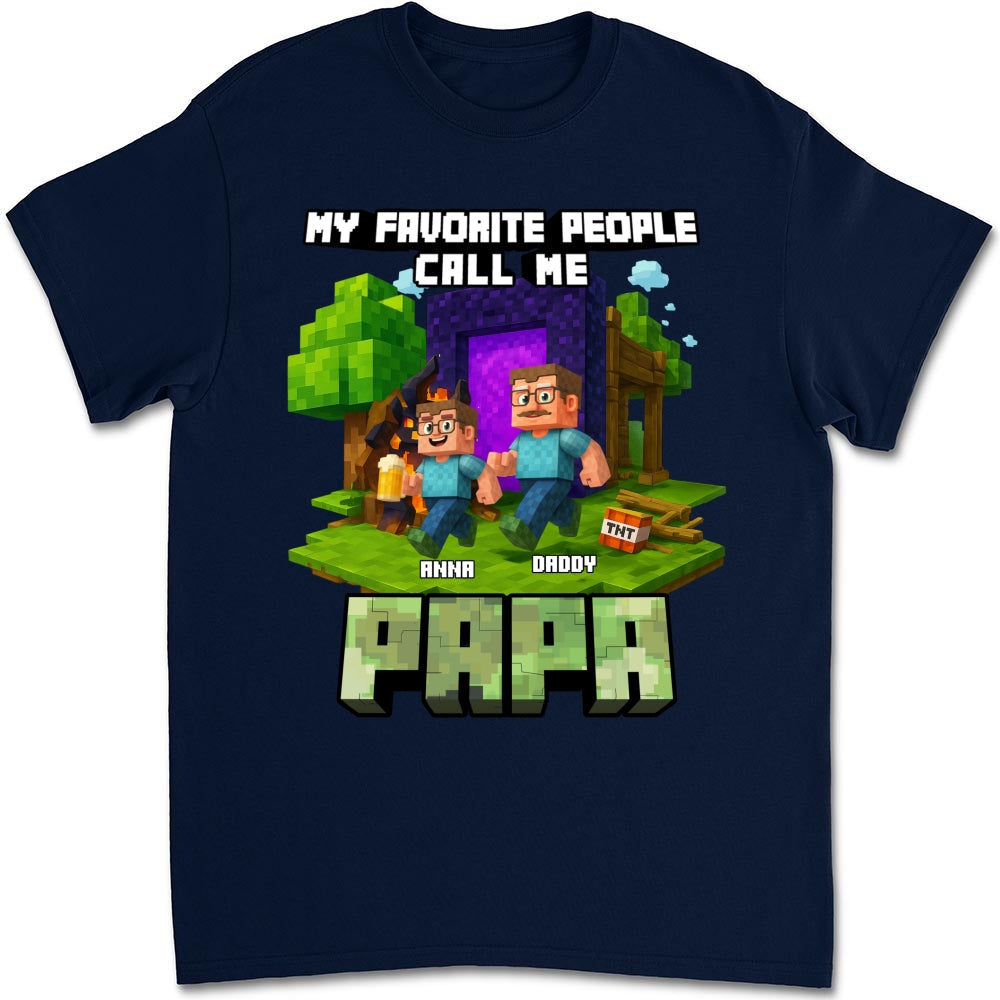 Custom Father's Day, Special Gift for Dad & Grandpa • Awesome Man Of Us - Personalized Shirt