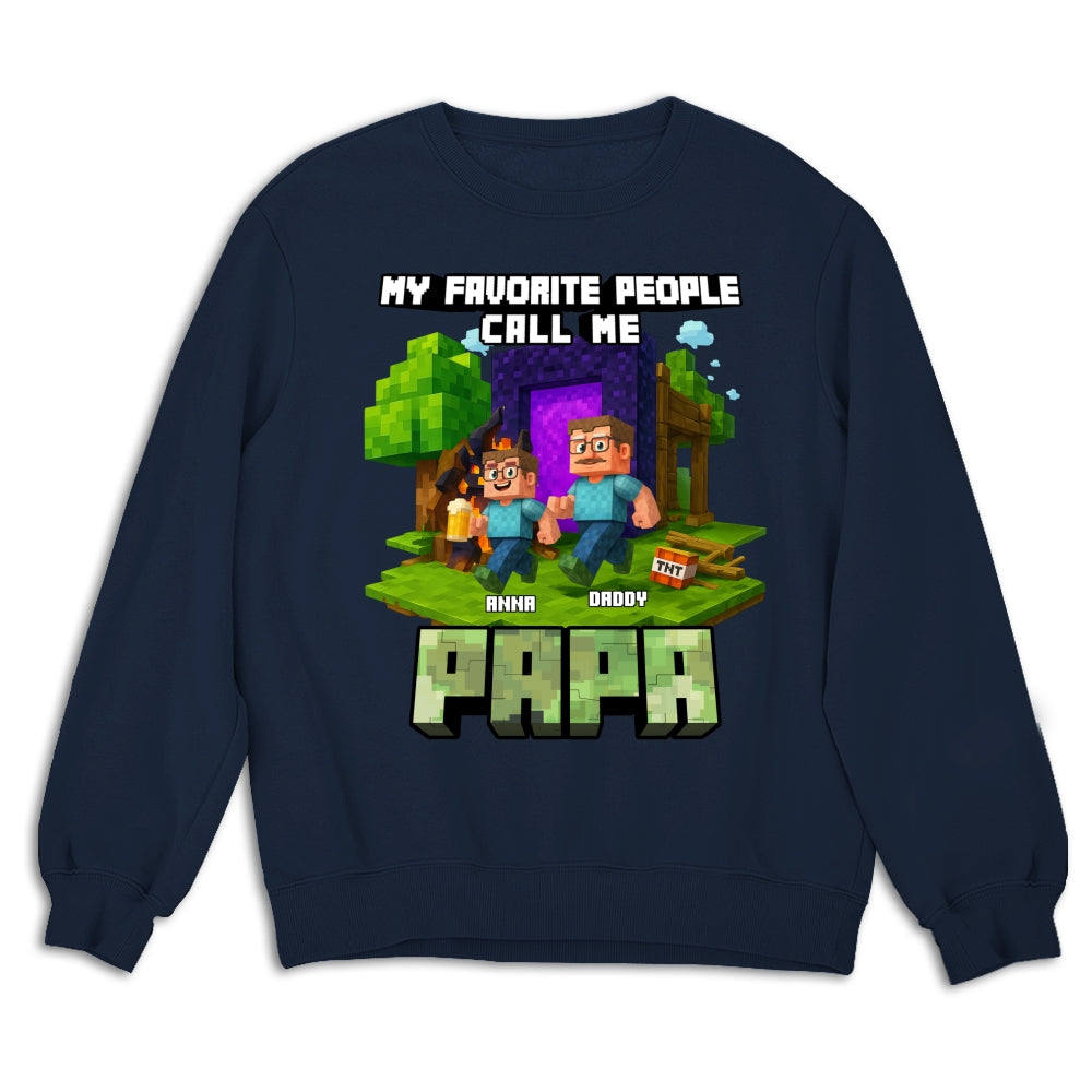 Custom Father's Day, Special Gift for Dad & Grandpa • Awesome Man Of Us - Personalized Shirt