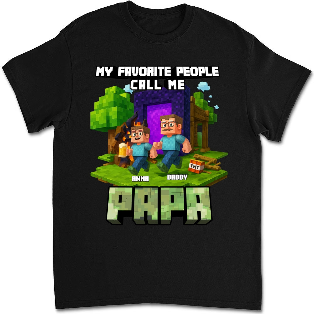 Custom Father's Day, Special Gift for Dad & Grandpa • Awesome Man Of Us - Personalized Shirt