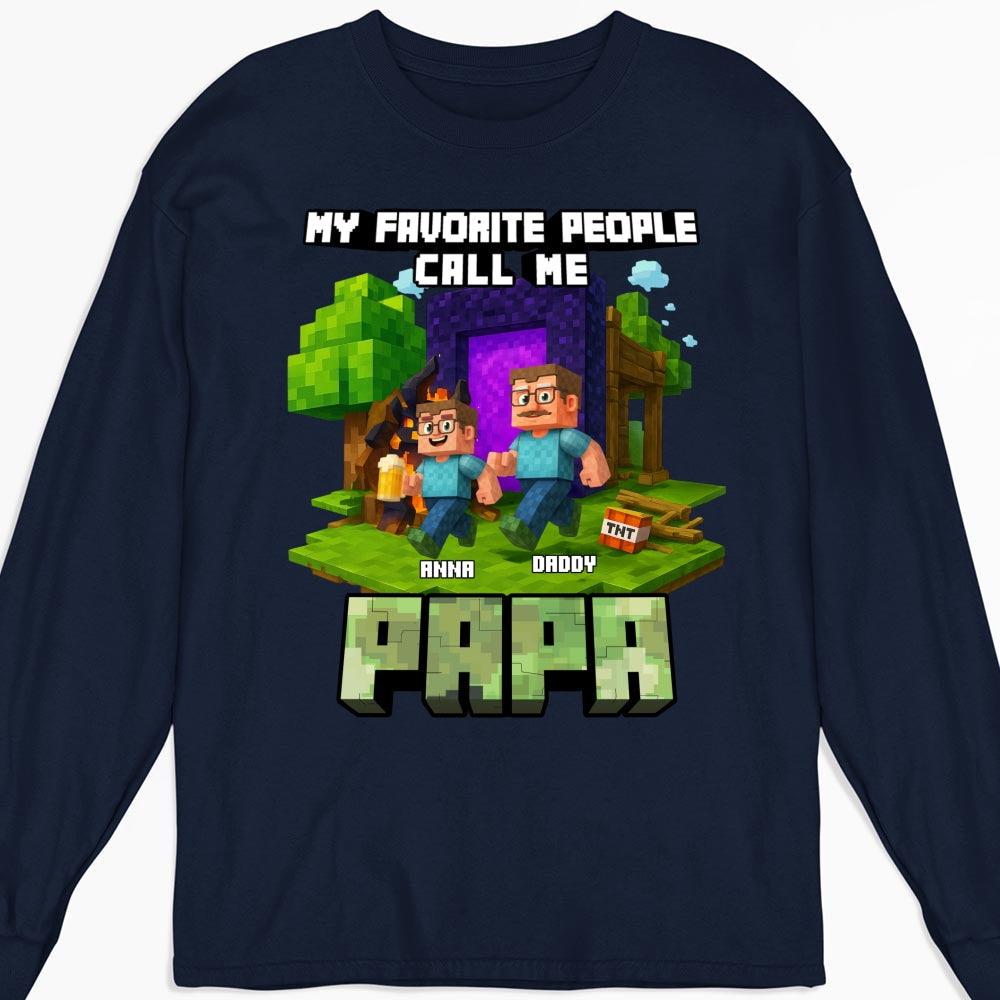 Custom Father's Day, Special Gift for Dad & Grandpa • Awesome Man Of Us - Personalized Shirt
