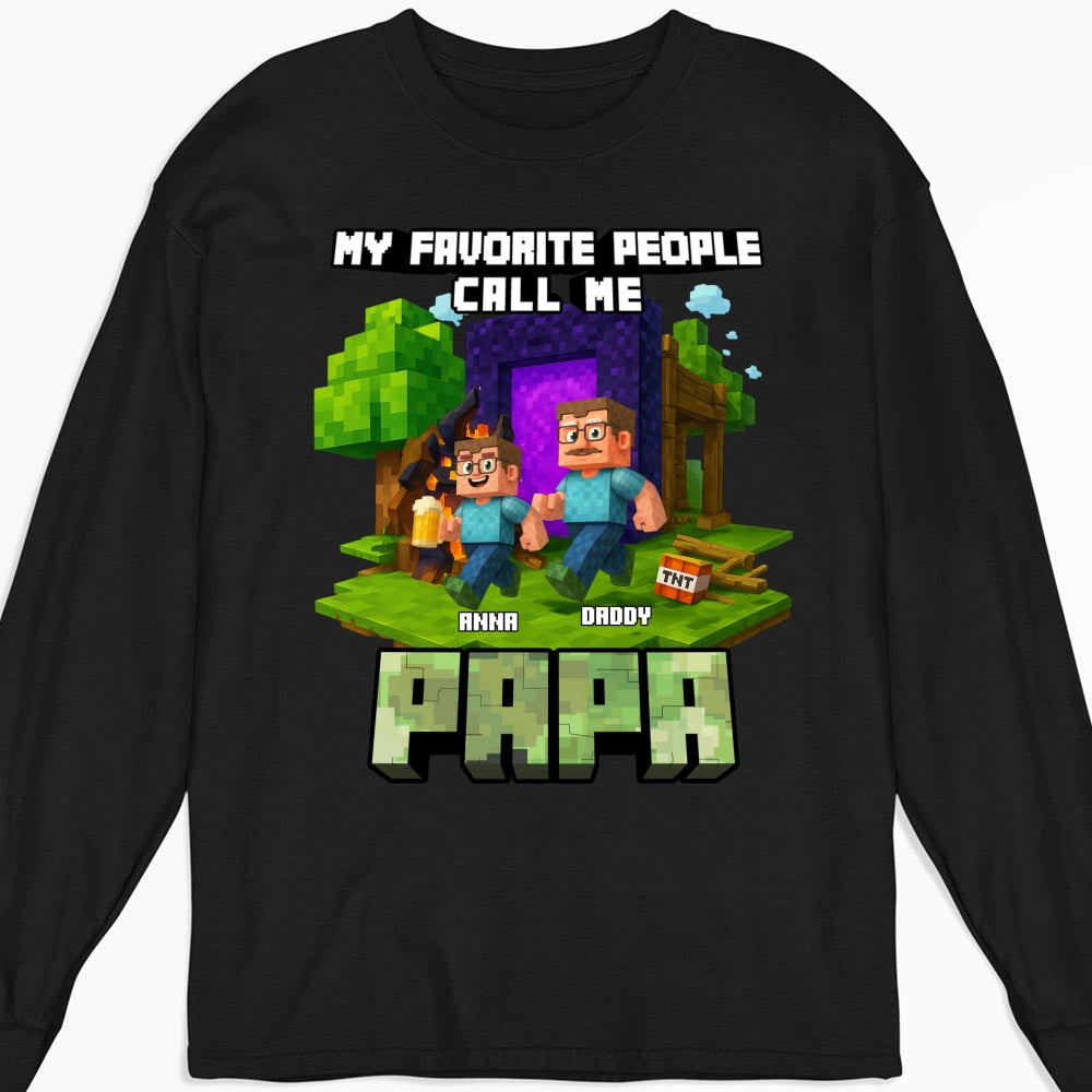 Custom Father's Day, Special Gift for Dad & Grandpa • Awesome Man Of Us - Personalized Shirt