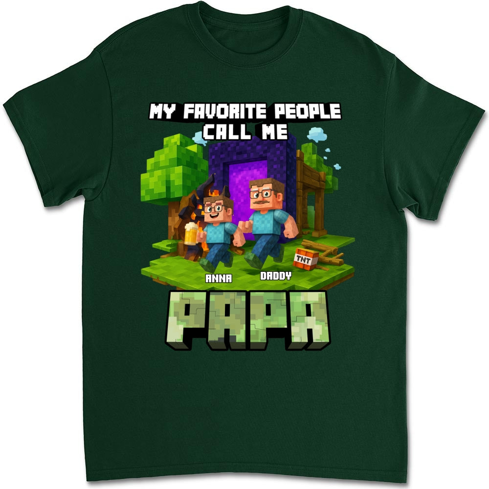 Custom Father's Day, Special Gift for Dad & Grandpa • Awesome Man Of Us - Personalized Shirt