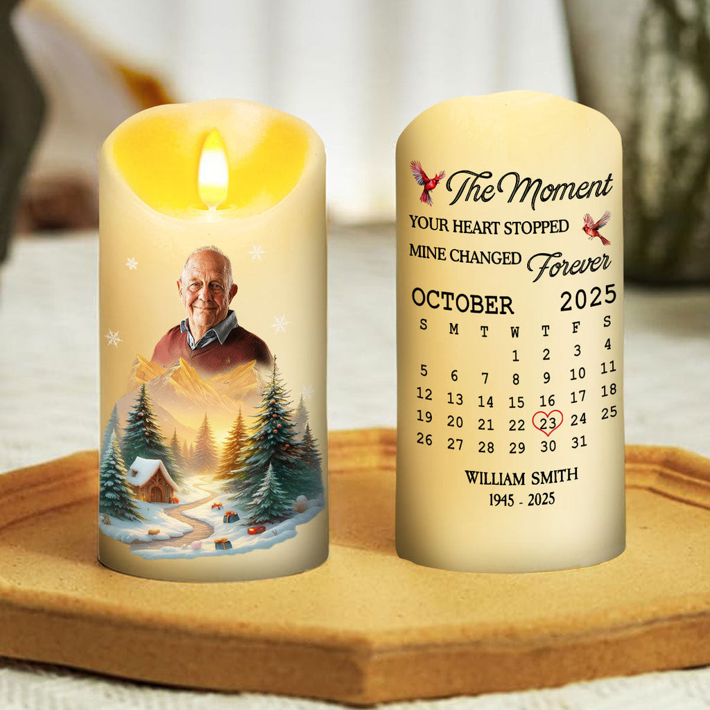 The Moment - Personalized LED Candle
