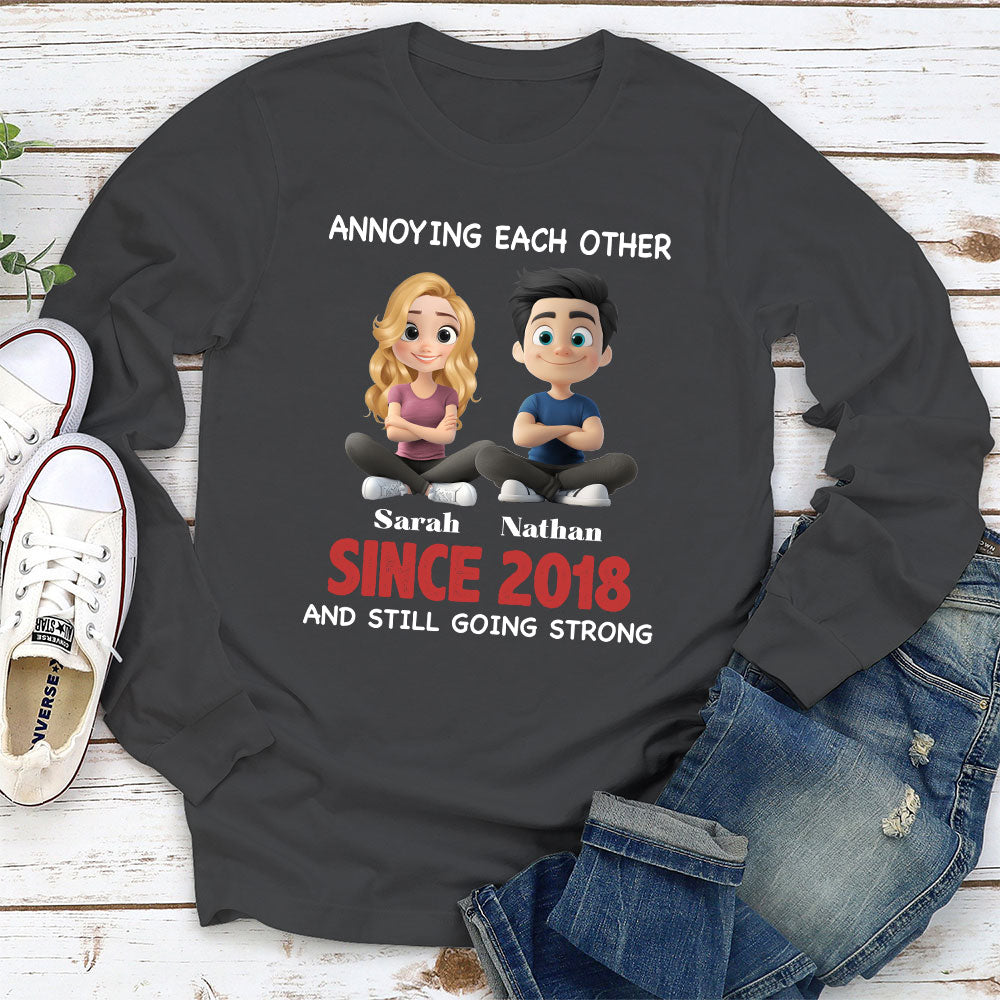 Custom Christmas Anniversary Keepsake Gifts For Husband • Together Forever - Personalized Shirt