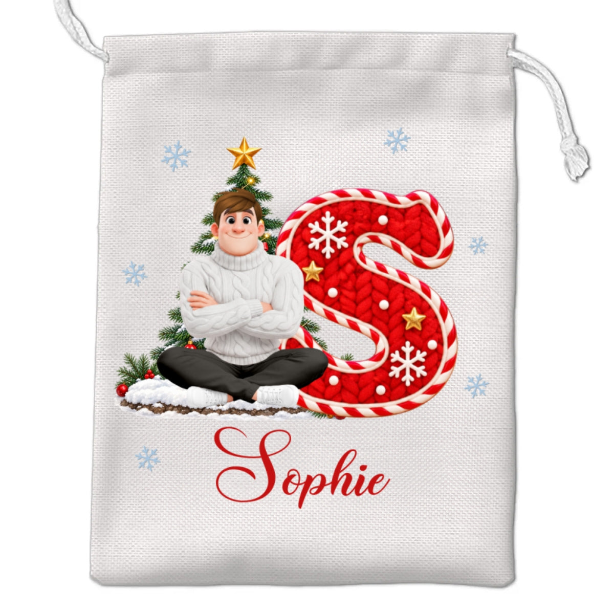 Christmas Surprise Bag - Personalized Favor Bag
