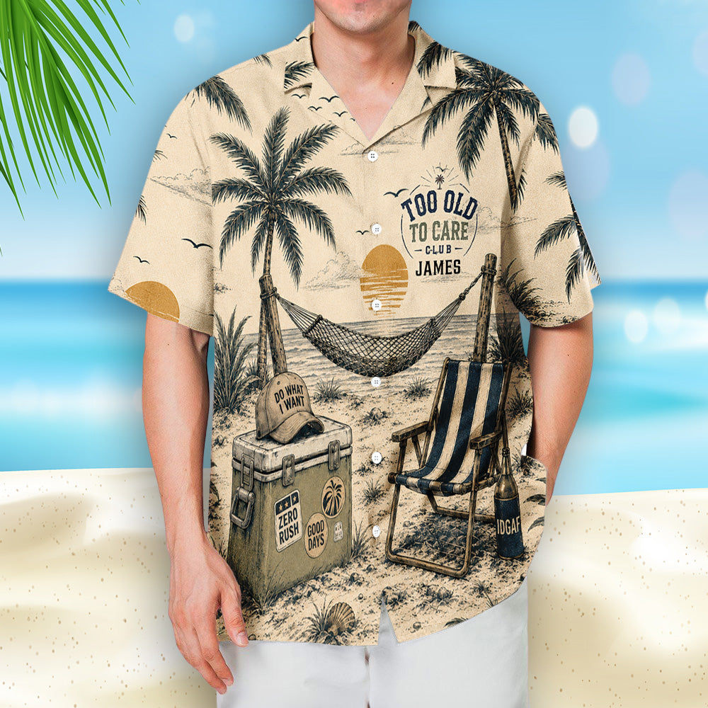 Not My Problem - Personalized Hawaiian Shirt