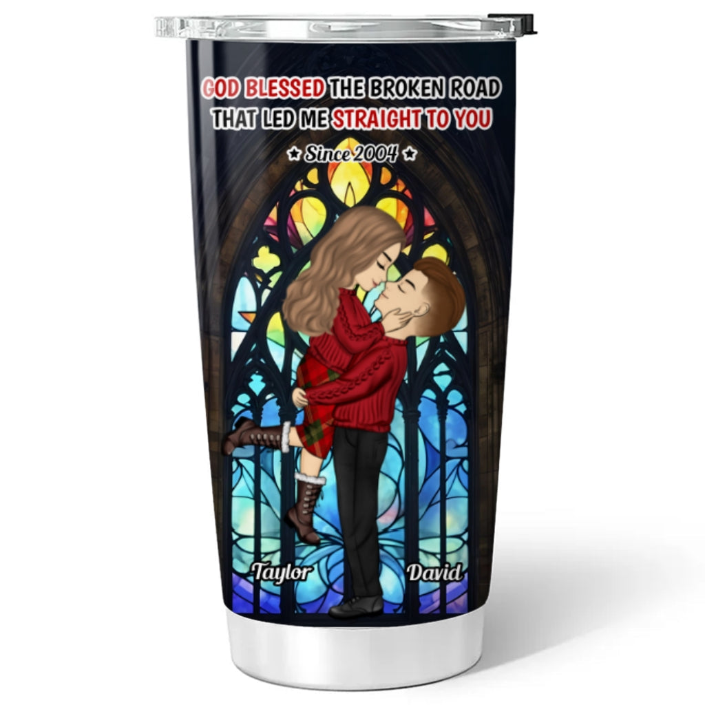 God Blessed - Personalized Tumbler