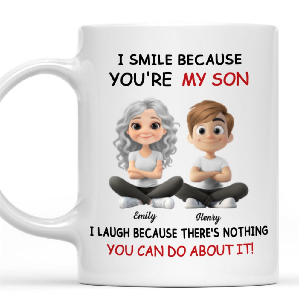 Custom Christmas & Birthday Gift for Son • For Son - Personalized Coffee Mug