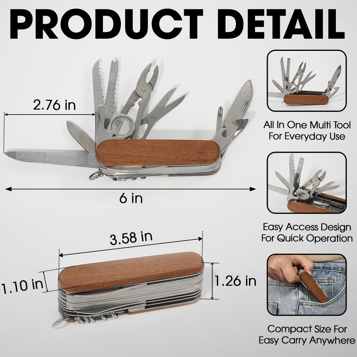 Little Helpers - Personalized Pocket Multi Tool