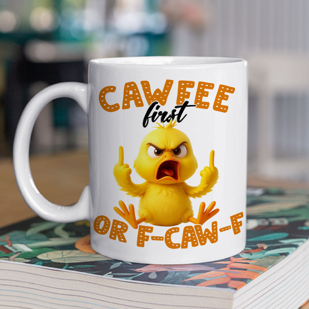 Custom Coworker, Christmas & Birthday Team Appreciation Gift • Zero Clucks Given Today - Personalized Coffee Mug