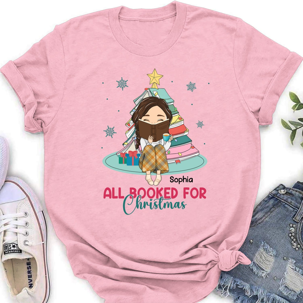 Custom Christmas & Birthday Keepsake Gift • Books Make The Best Gifts - Personalized Shirt