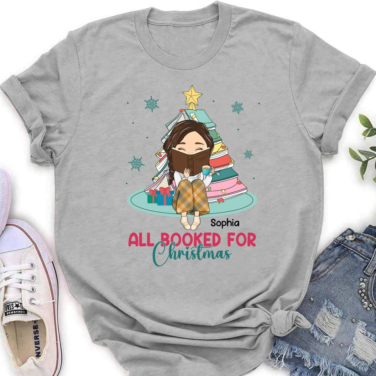 Custom Christmas & Birthday Keepsake Gift • Books Make The Best Gifts - Personalized Shirt