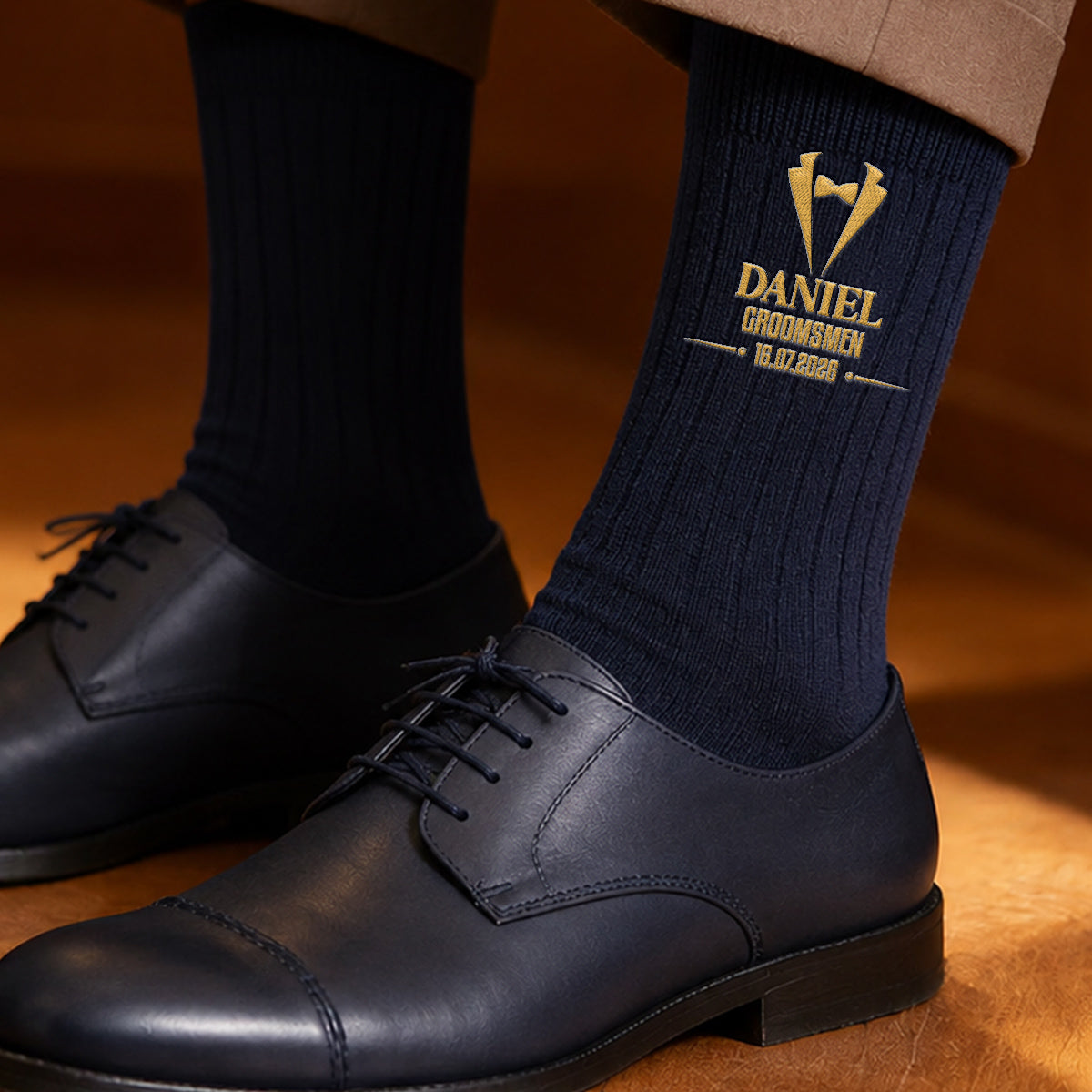 Best Groom Ever - Personalized Men Socks
