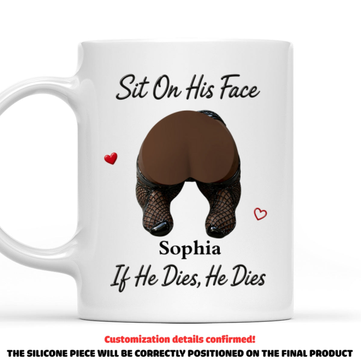 Custom Anniversary Keepsake Gifts For Couple • I Knew The Risks Involved - Personalized Squishy Mug