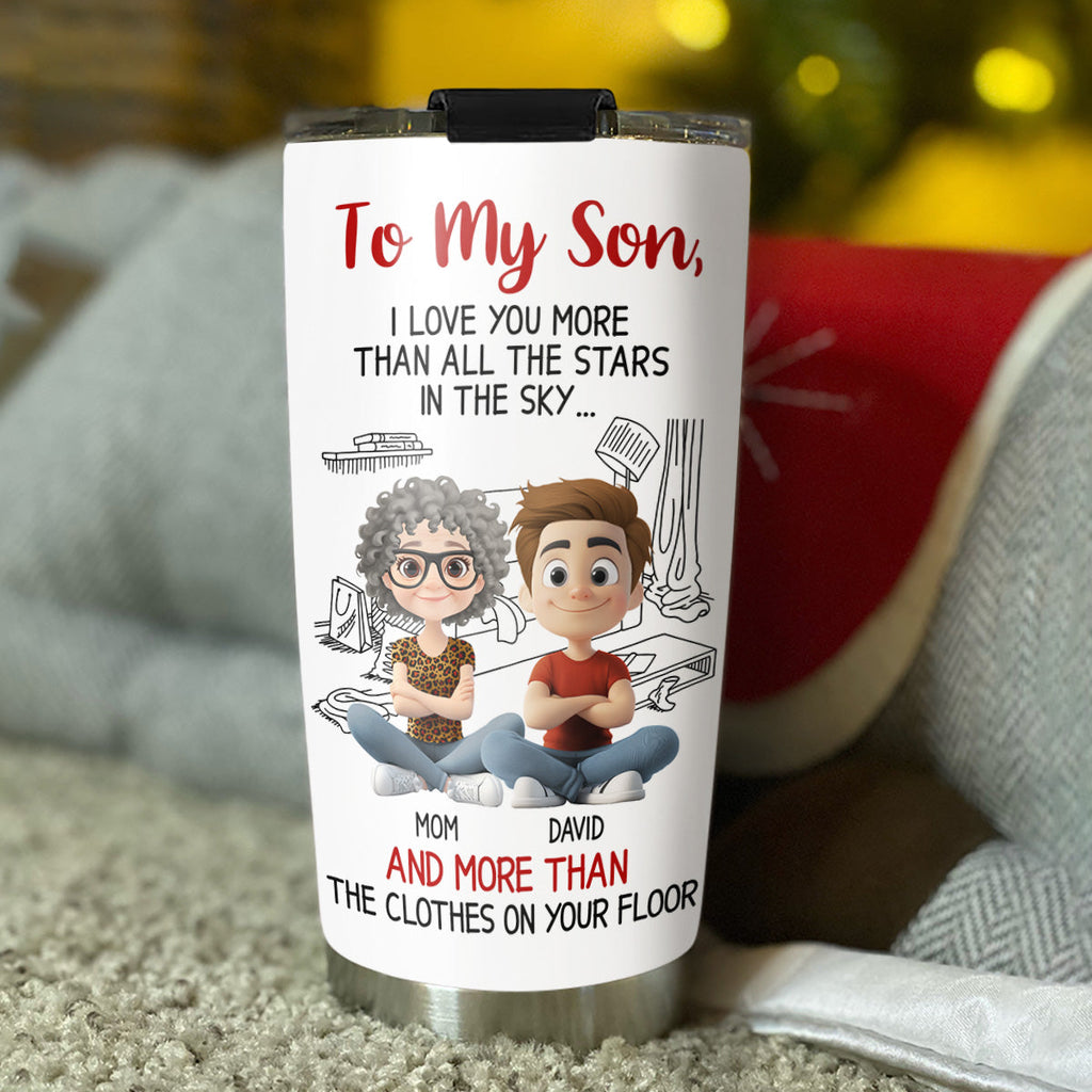 Custom Father's Day Birthday Gifts For Son • Love You Always My Son - Personalized Tumbler