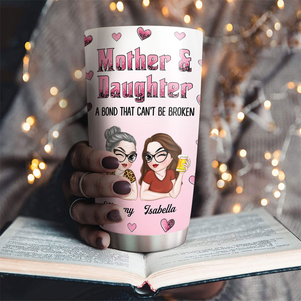 Custom Mother's Day Birthday Gifts For Mom • Unbreakable Bond - Personalized Tumbler