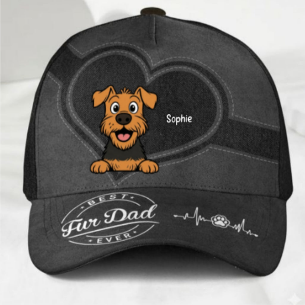 Happiness Starts With Pet- Personalized Classic Cap