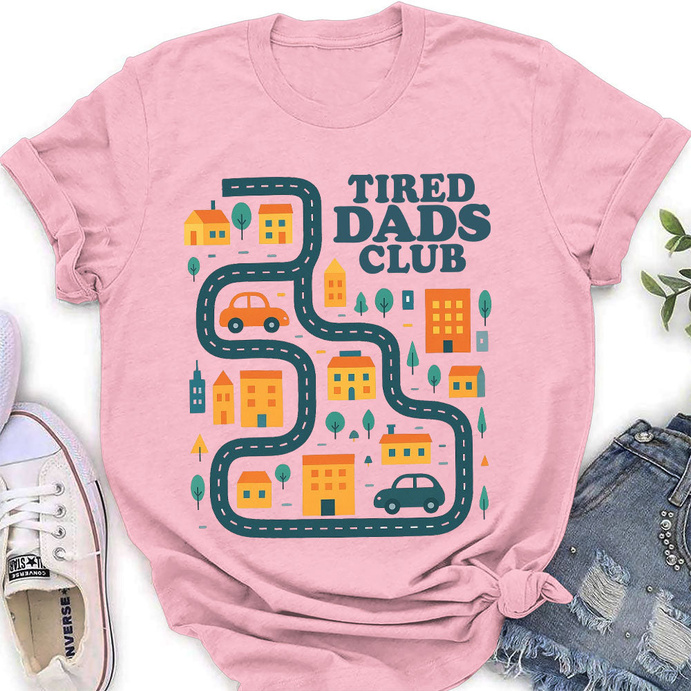 Custom Father's Day, Special Gift for Dad & Grandpa • Tired Dads Husbands Club - Personalized Shirt
