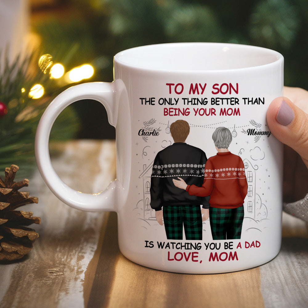 Custom Christmas & Birthday Gift for Son • The Wonderful Gift - Personalized Coffee Mug