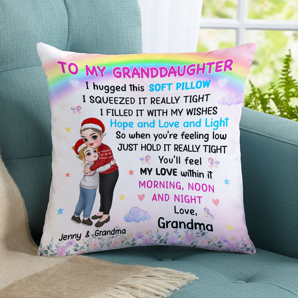 Dear My Beloved Granddaughter - Personalized Pillow