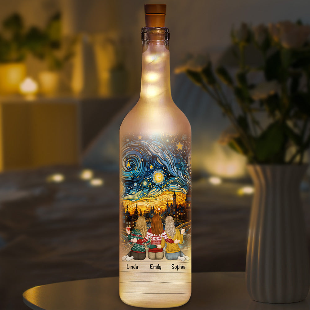 You Are My Shooting Star - Personalized Bottle Lamp