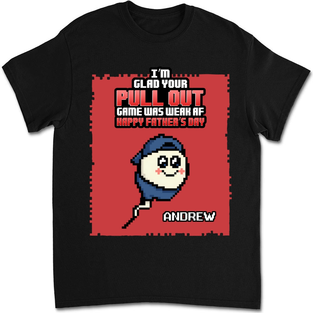 Custom Father's Day, Special Gift for Dad & Grandpa • Thanks For Finishing Strong - Personalized Shirt