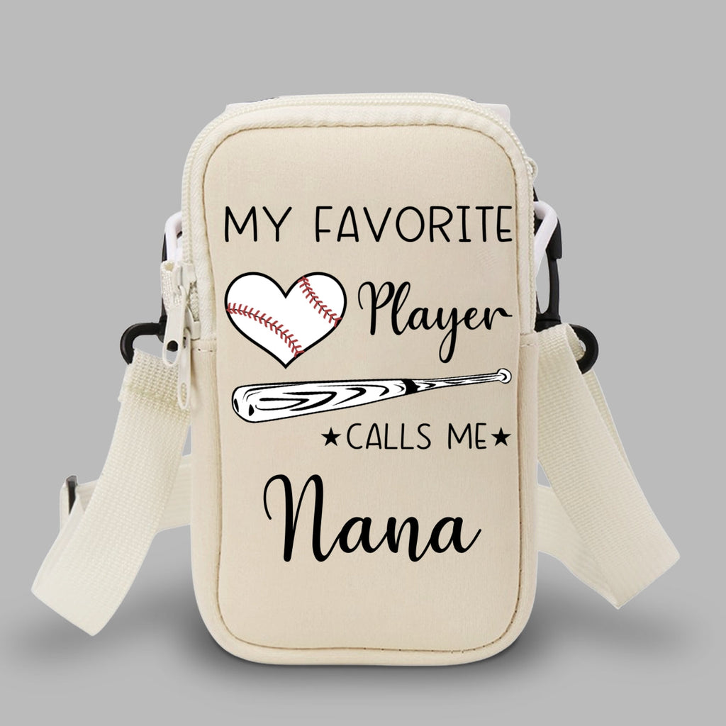 Grandma Little Champion - Personalized Water Bottle Carrier Bag