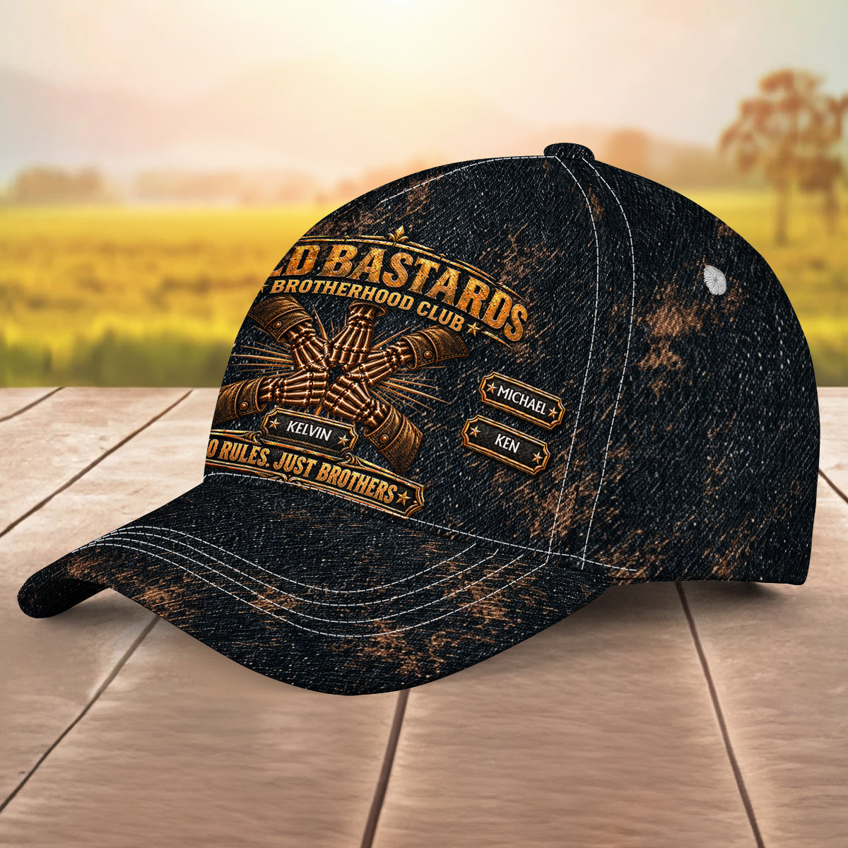 Real Brothers Always Stand Together - Personalized Classic Cap