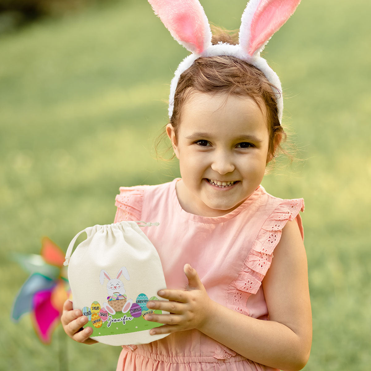 Bunny Kids Bag - Personalized Favor Bag