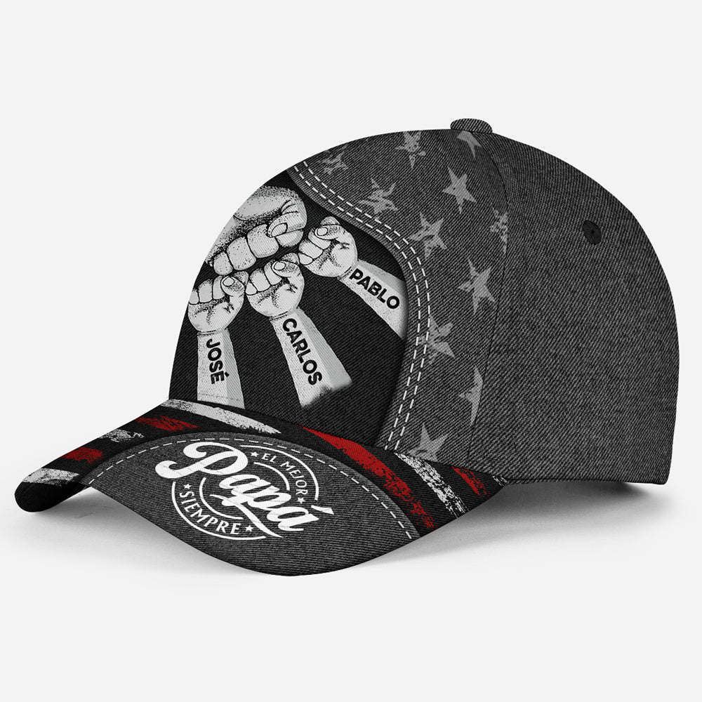 El Poder Del Abuelo Viene Del Amor - Gorra Clásica Personalizada