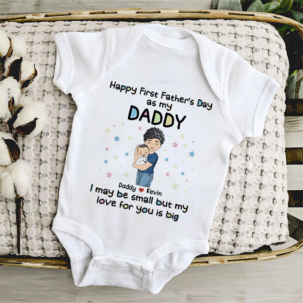 Daddy and Kid - Personalized Baby Onesie