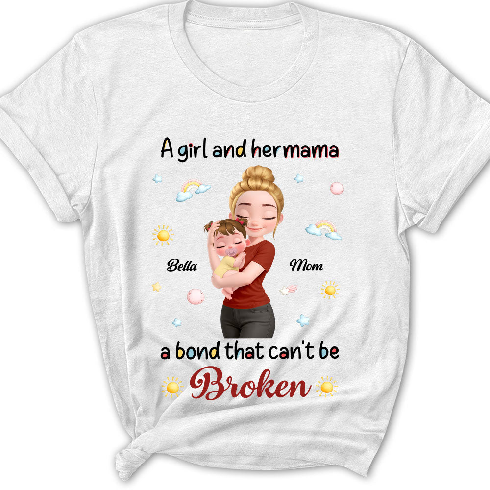 Custom Christmas & Birthday Keepsake Gift • A Baby And Mama - Personalized Shirt