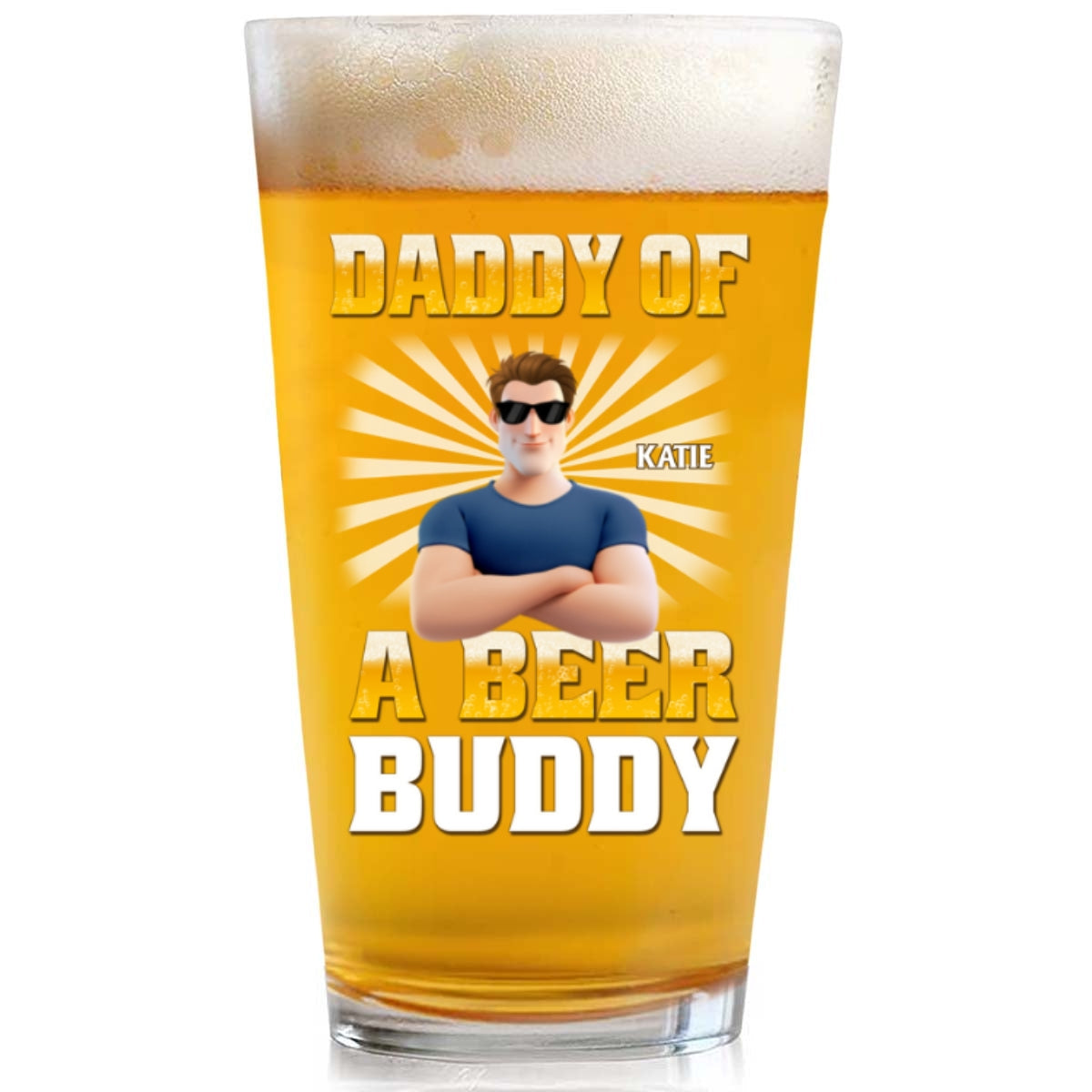 Beer Buddies - Personalized Beer Glass