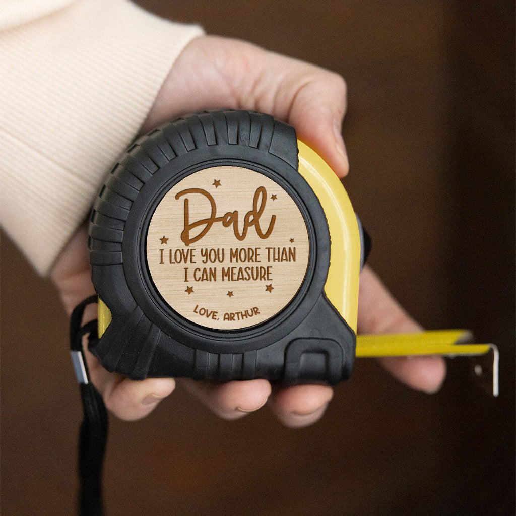 We Love You - Personalized Tape Measure