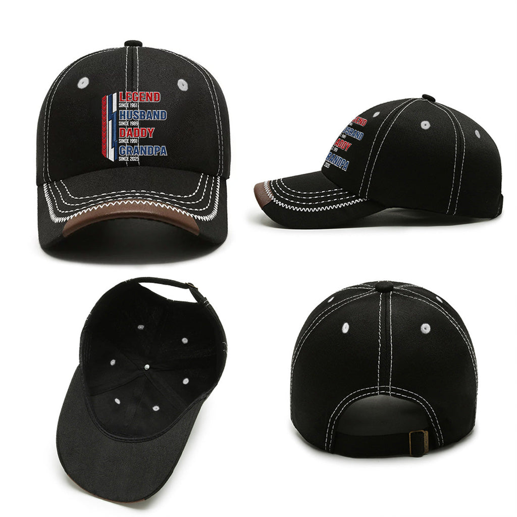 Belongs To Legend - Personalized Vintage Soft Baseball Cap