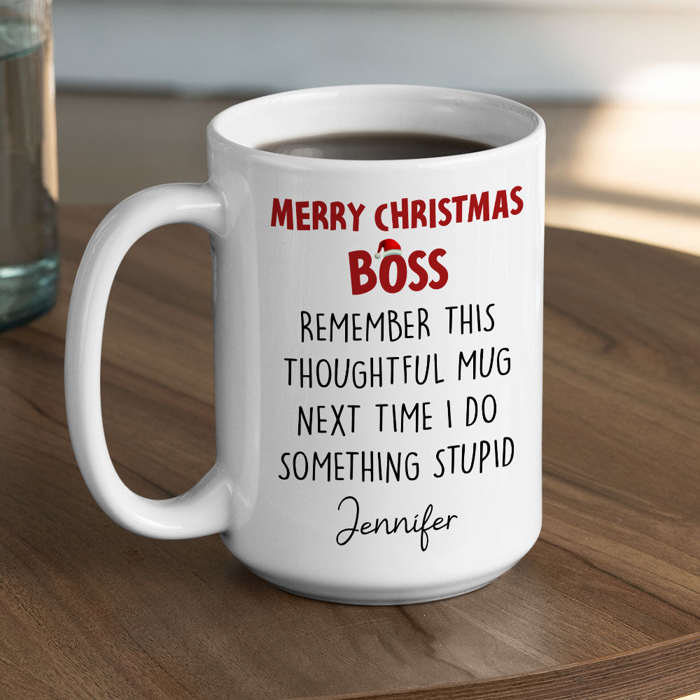 Custom Coworker, Christmas & Birthday Team Appreciation Gift • Thoughtful Gift For You - Personalized Coffee Mug