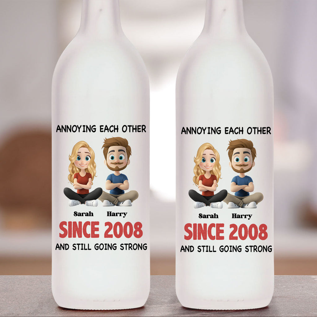 Together Forever - Personalized Bottle Lamp