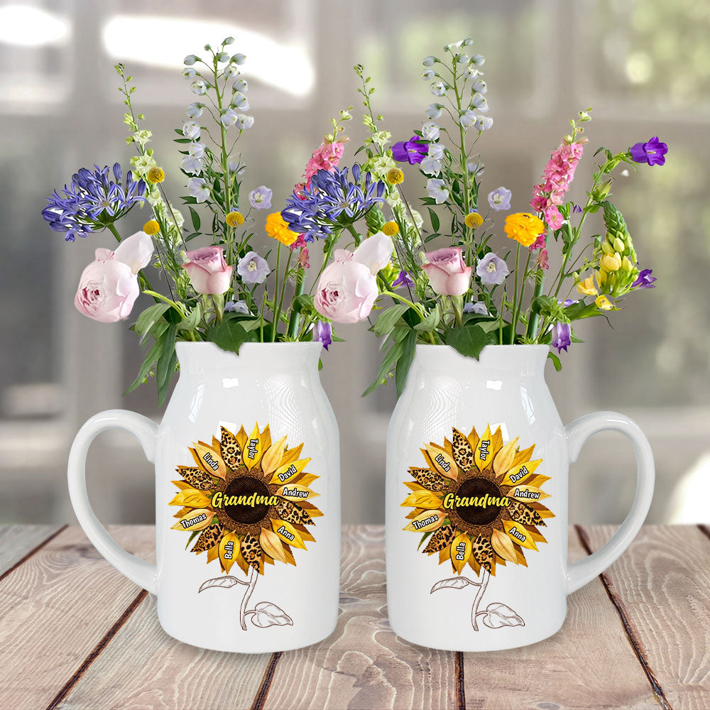 Grandma Love - Personalized Flower Vase