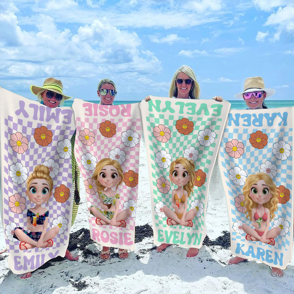 Best Trip Ever - Personalized Beach Towel