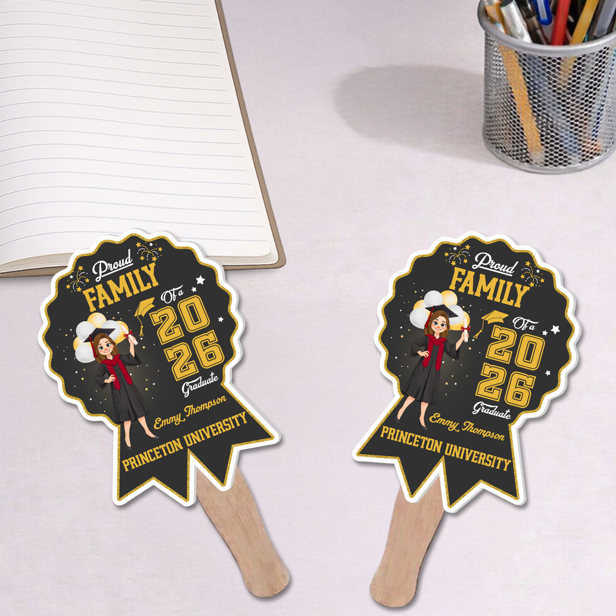 Proud Of You - Personalized Hand Fan