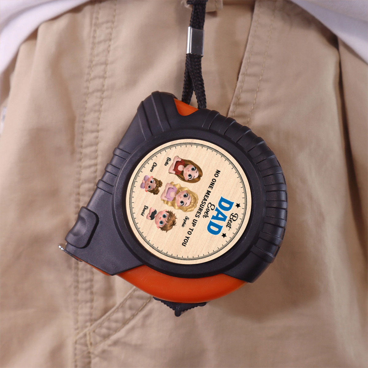 No One Measures Up To You - Personalized Tape Measure
