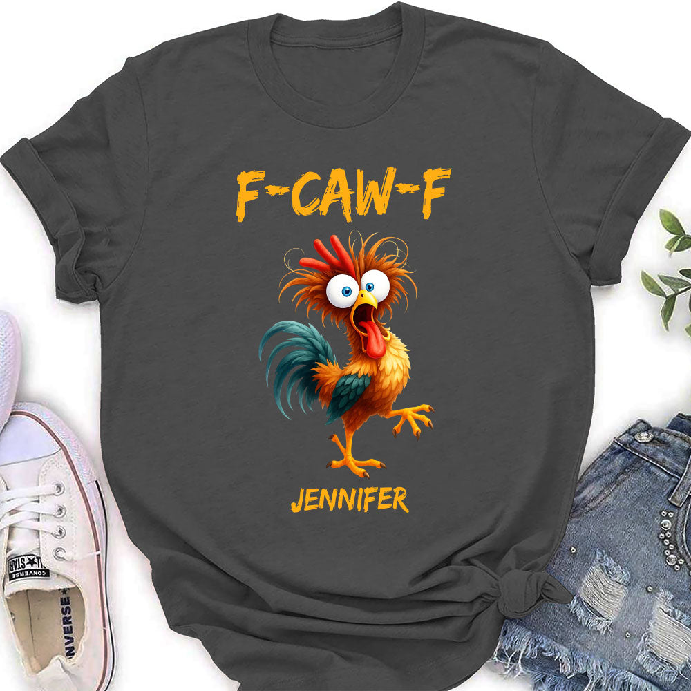 Custom Best Friend, Christmas & Birthday Friendship Keepsake Gift • FCAWF Chicken Humor - Personalized Shirt